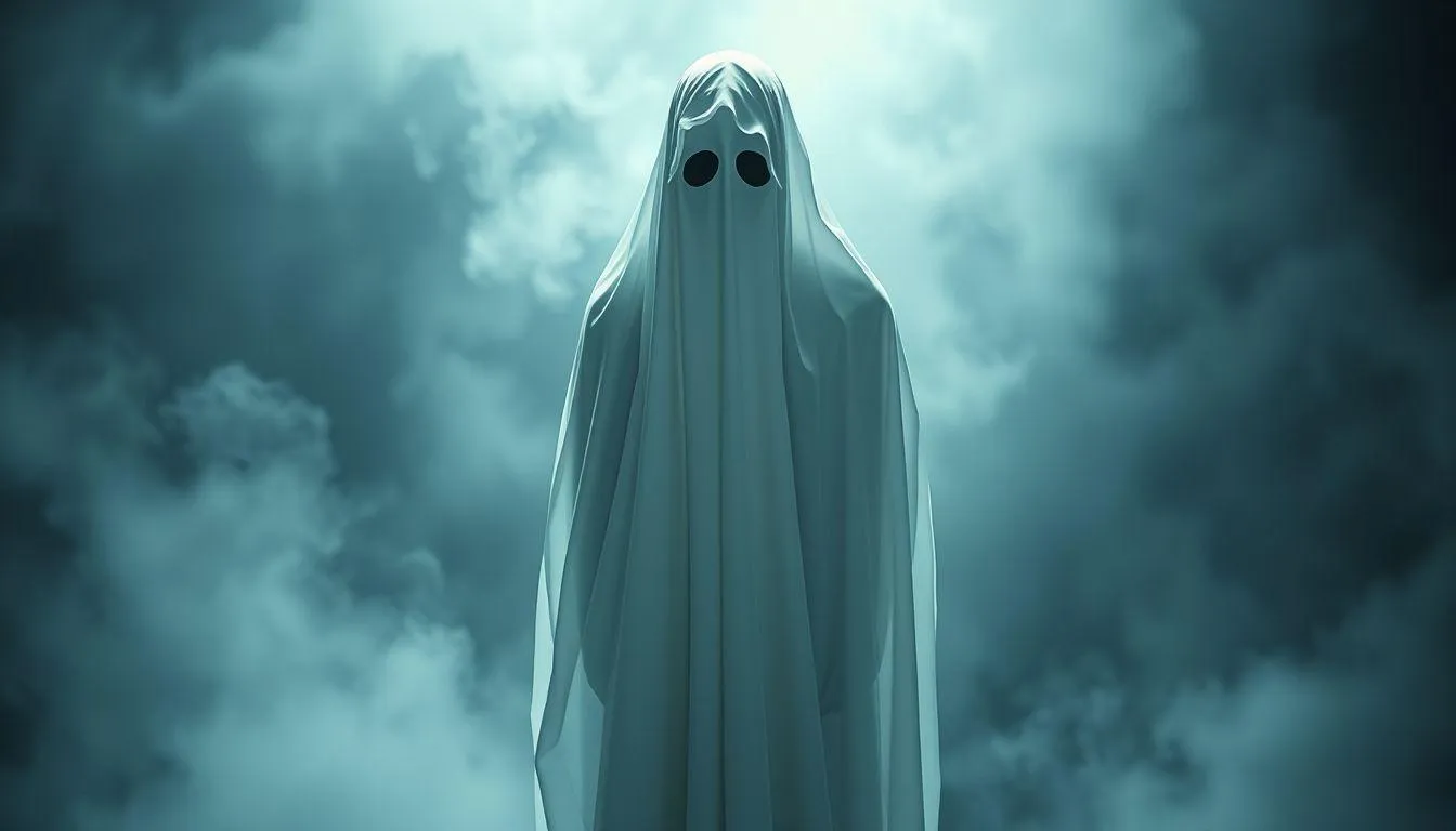 Pengertian dan Makna Pocong Putih dalam Mimpi (c) Ilustrasi AI