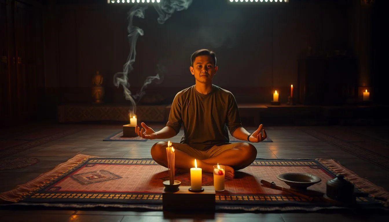 Cara Menyikapi Mimpi Pocong Terbang (c) Ilustrasi AI