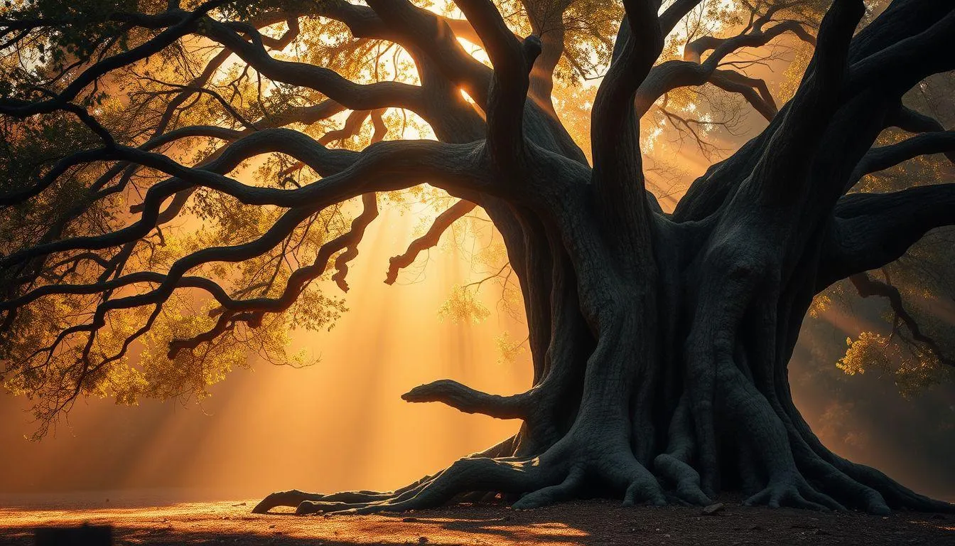 Makna Spiritual dan Religius Mimpi Pohon Patah (c) Ilustrasi AI