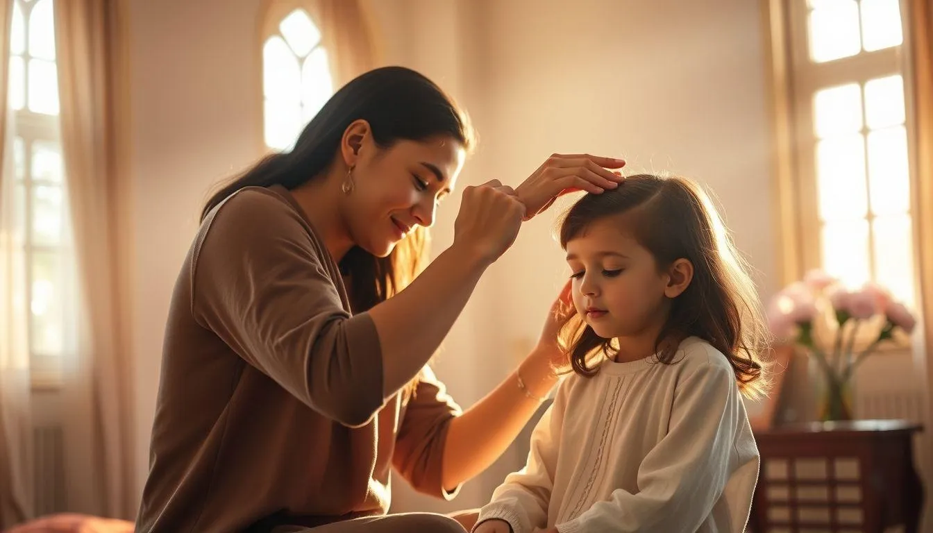 Makna Spiritual dan Psikologis Mimpi Potong Rambut Anak (c) Ilustrasi AI