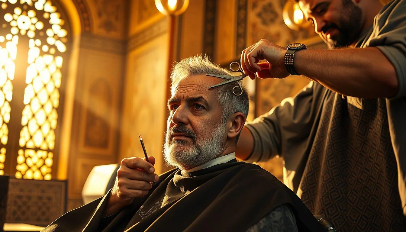 Tafsir Mimpi Potong Rambut Menurut Islam (c) Ilustrasi AI