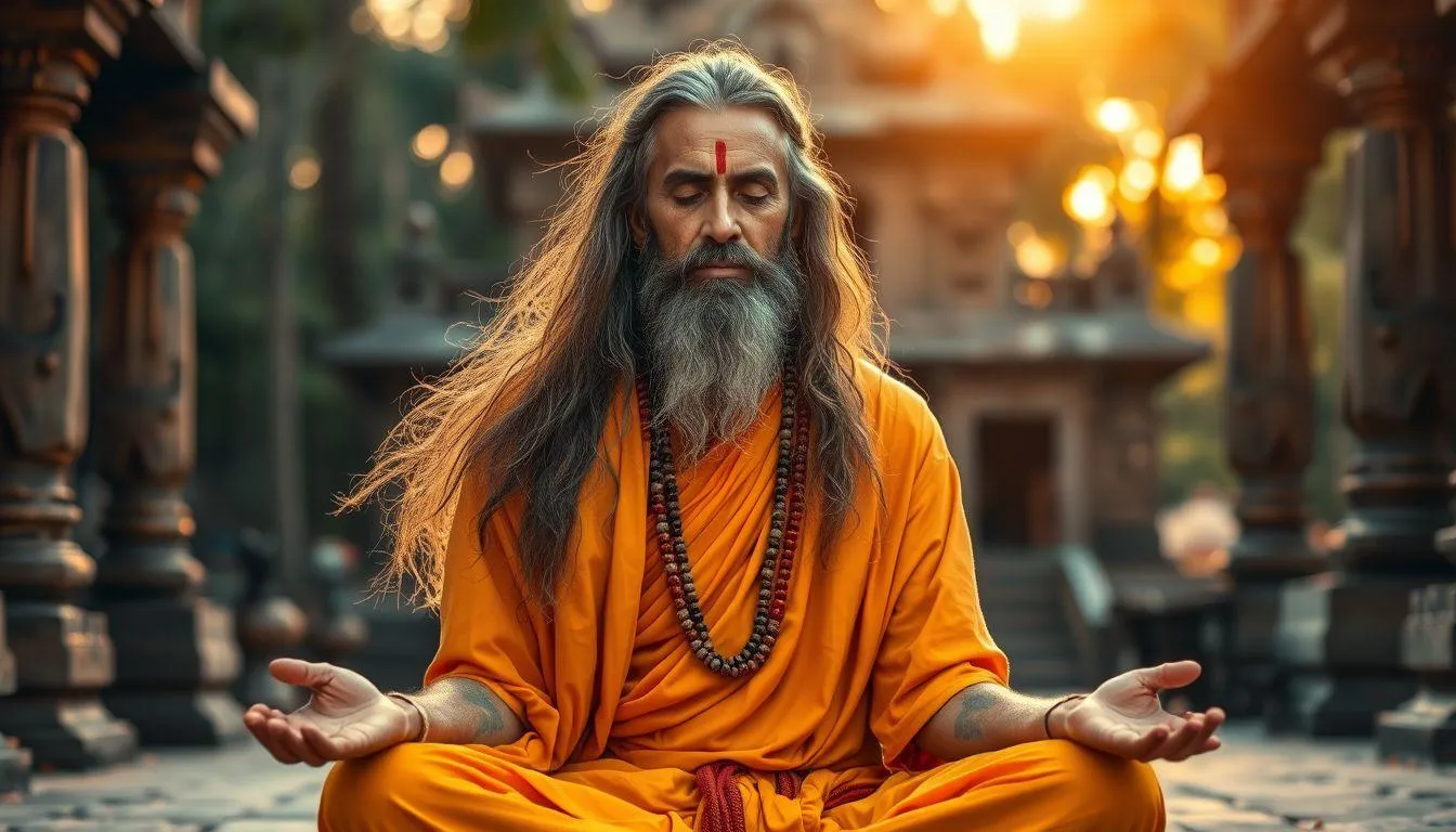 Simbolisme Rambut dalam Tradisi Hindu (c) Ilustrasi AI