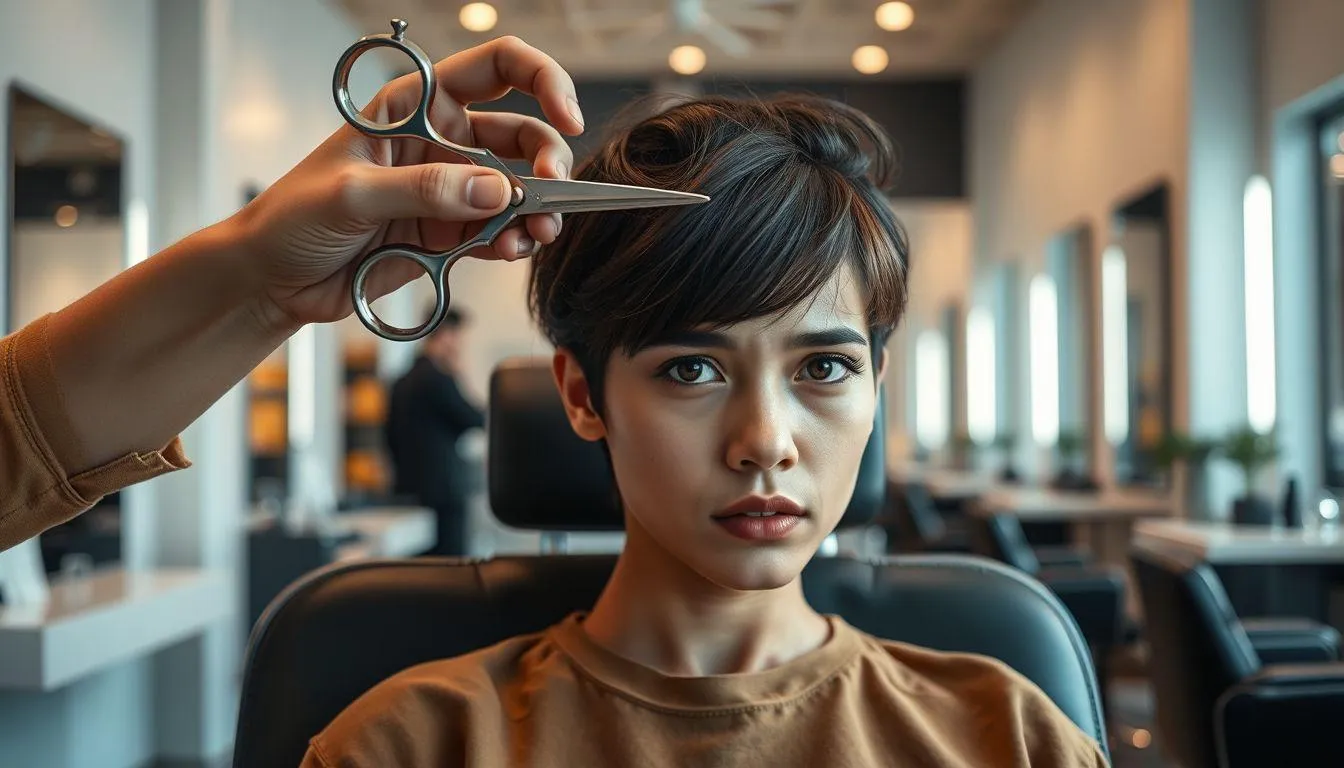 Pengertian dan Makna Dasar Mimpi Potong Rambut Tapi Tidak Jadi (c) Ilustrasi AI