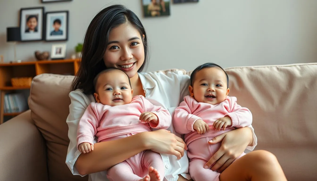 Definisi Mimpi Punya Anak Kembar (c) Ilustrasi AI