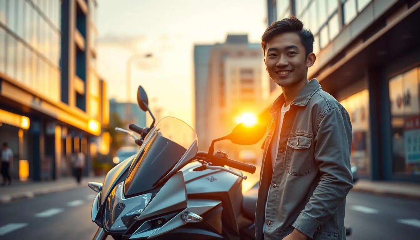 Tips Menyikapi Mimpi Punya Motor Baru (c) Ilustrasi AI