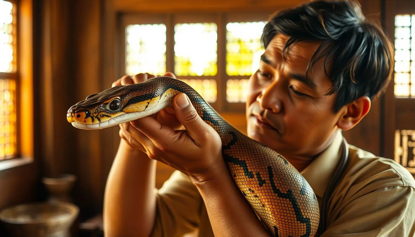 Arti Mimpi Punya Ular Menurut Primbon Jawa (c) Ilustrasi AI