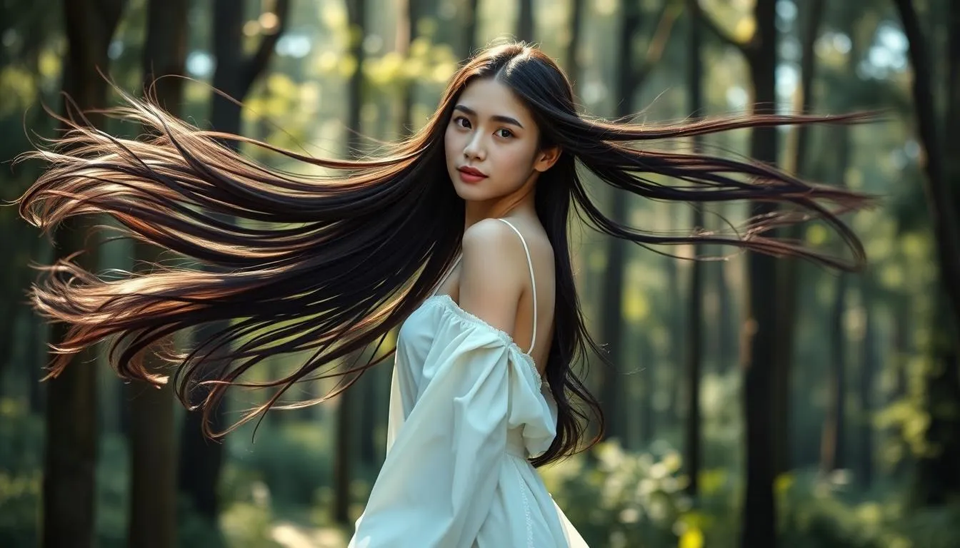 Makna Umum Mimpi Rambut Panjang (c) Ilustrasi AI