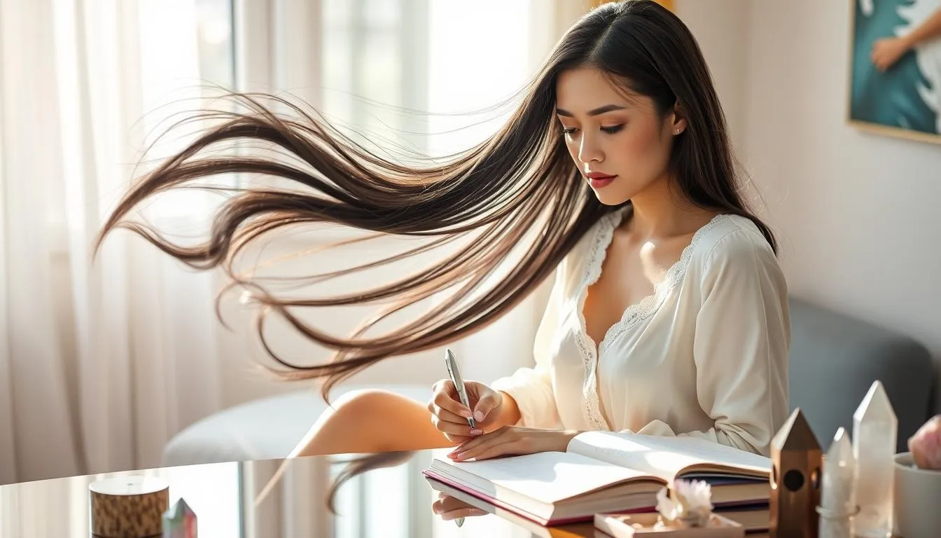 Tips Memaknai Mimpi Rambut Panjang (c) Ilustrasi AI