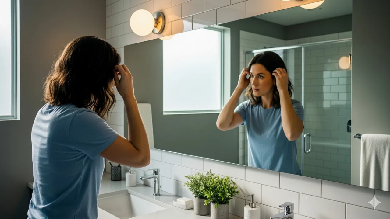 FAQ Seputar Mimpi Rambut Rontok (c) Ilustrasi AI