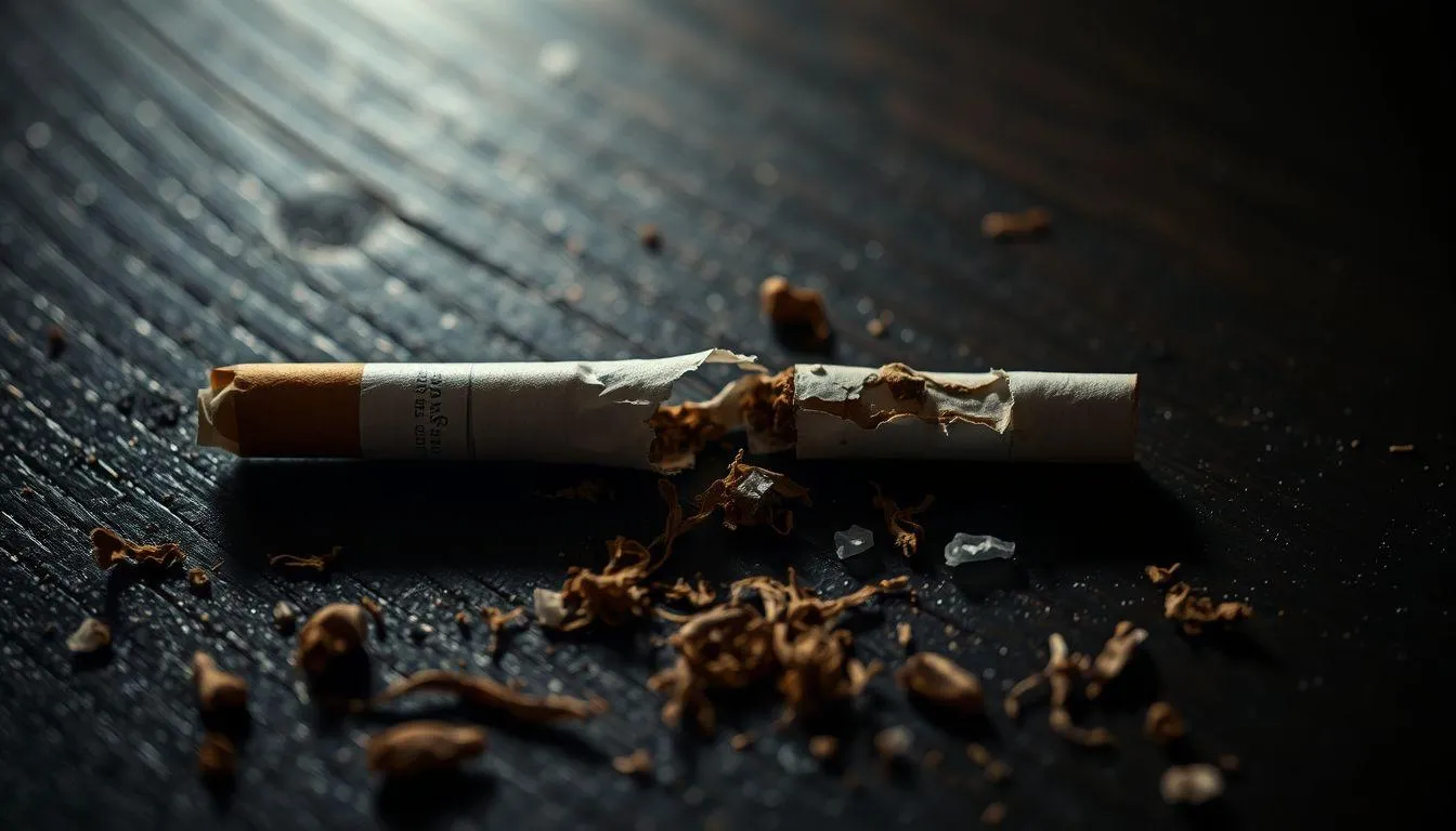 Pengertian dan Makna Dasar Mimpi Rokok Patah (c) Ilustrasi AI