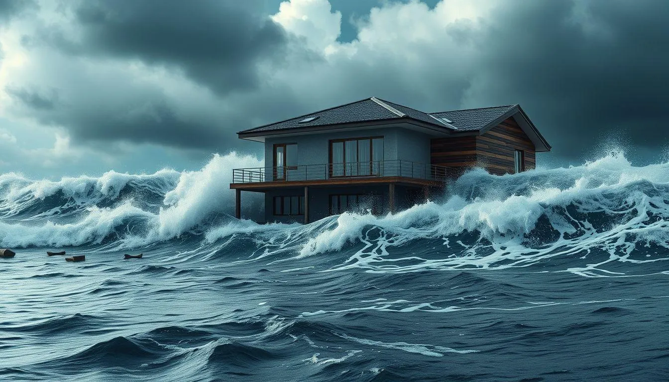 Perspektif Psikologi Modern tentang Mimpi Tsunami (c) Ilustrasi AI