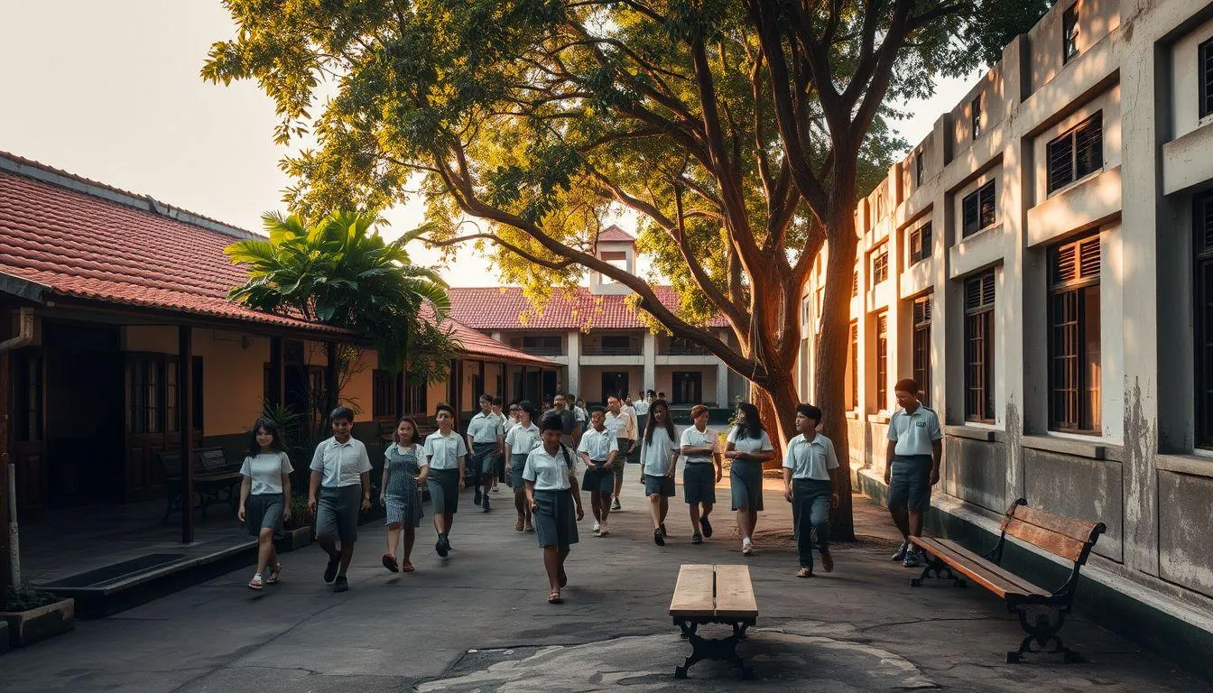 Konteks Sosial dan Psikologis Mimpi Sekolah (c) Ilustrasi AI