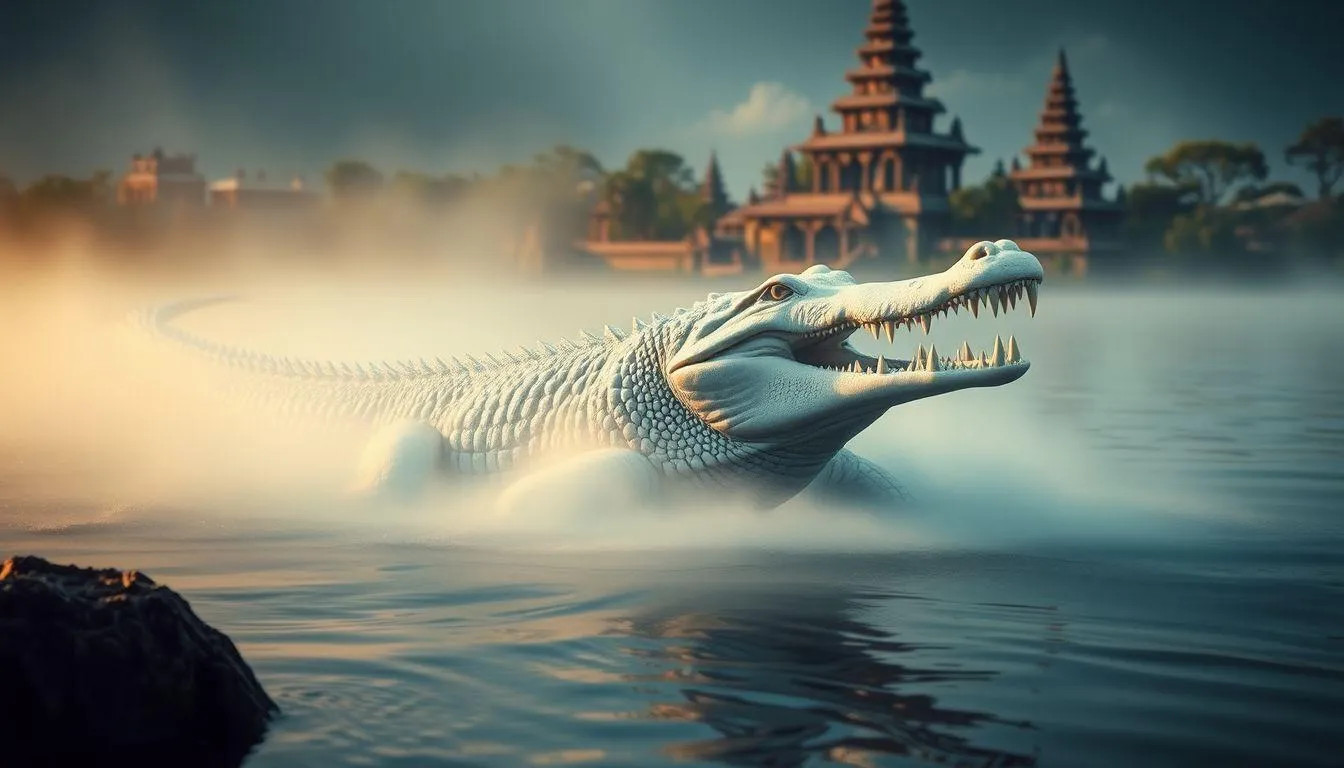 Makna Spiritual dan Simbolisme Siluman Buaya (c) Ilustrasi AI