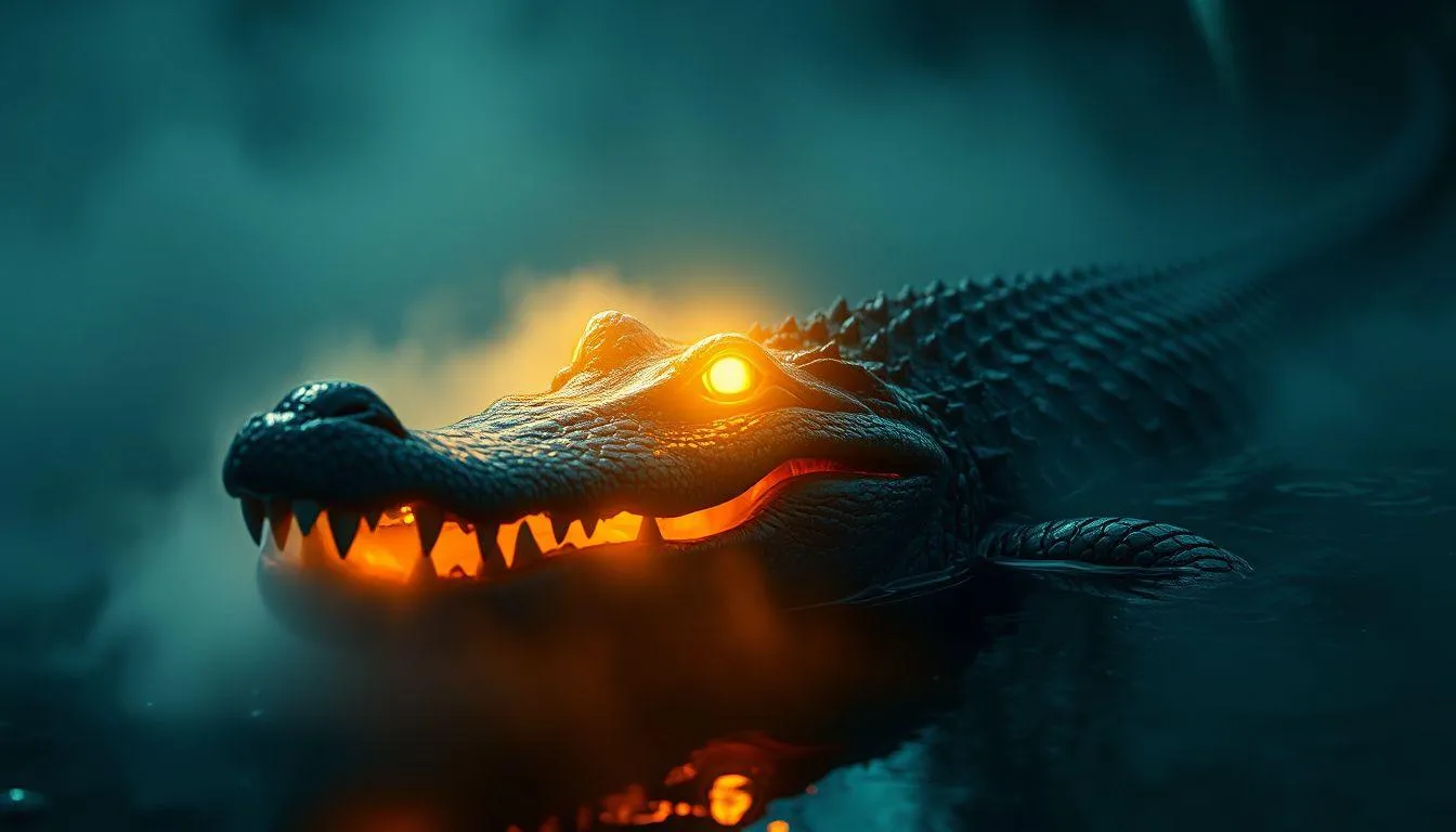 Perbedaan Mimpi Siluman Buaya dengan Mimpi Buaya Biasa (c) Ilustrasi AI