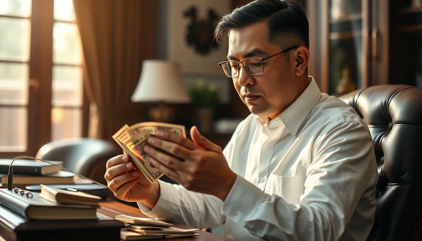 Pengertian dan Makna Umum Mimpi Suami Banyak Uang (c) Ilustrasi AI