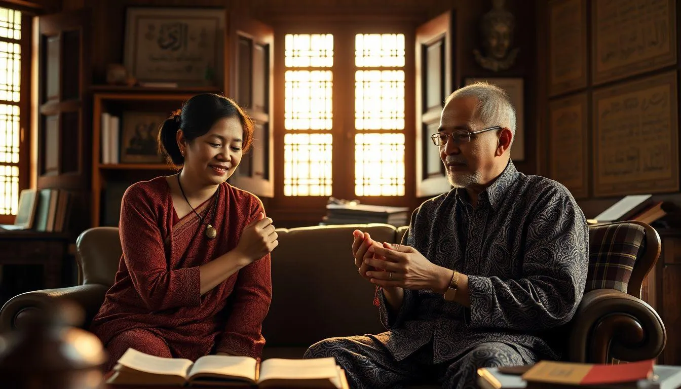 Makna Spiritual dan Budaya (c) Ilustrasi AI