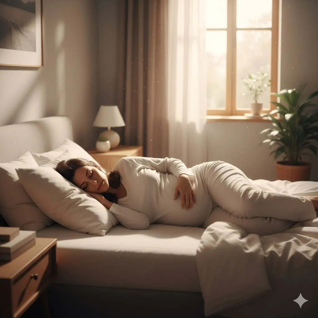 Pengertian dan Makna Umum Mimpi Suami Meninggal Saat Hamil (c) Ilustrasi AI