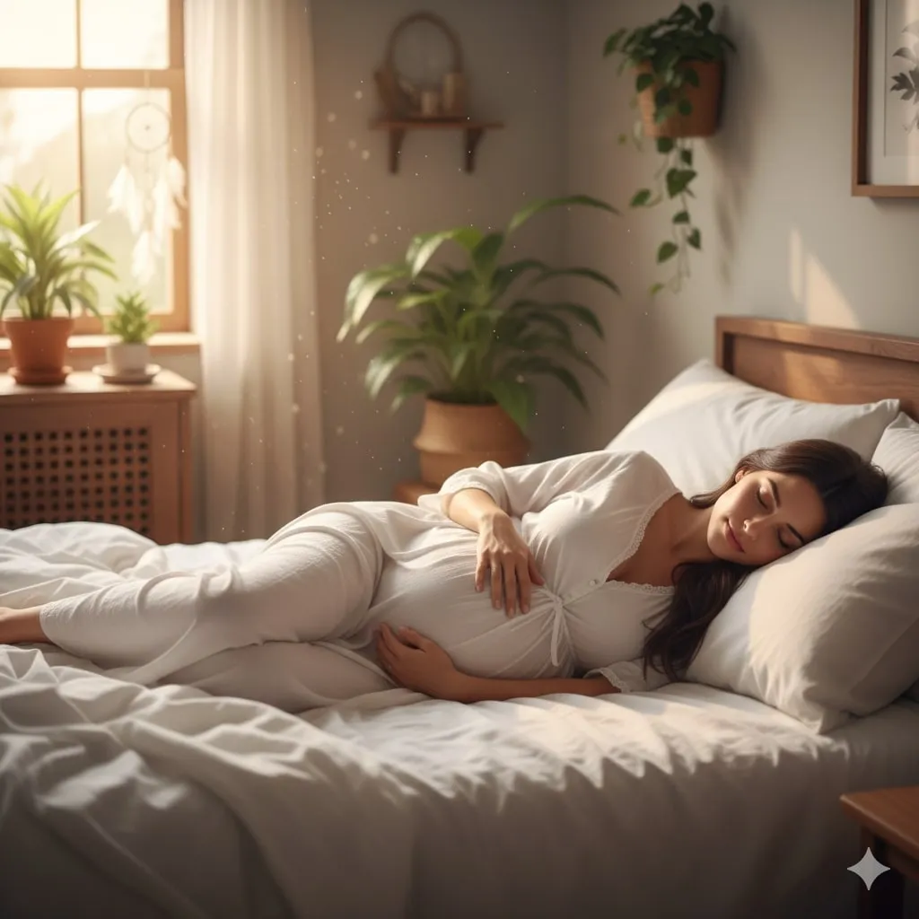 Faktor Penyebab Mimpi Buruk Selama Kehamilan (c) Ilustrasi AI