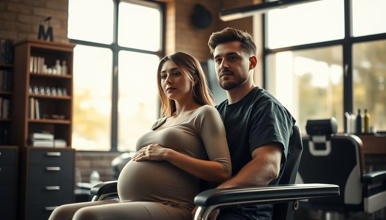 Makna Umum Mimpi Suami Potong Rambut Saat Istri Hamil (c) Ilustrasi AI