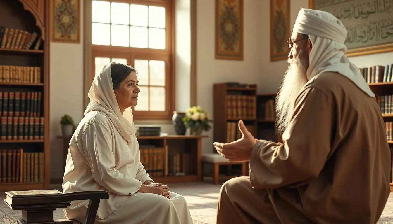 Interpretasi Spiritual dan Religius (c) Ilustrasi AI