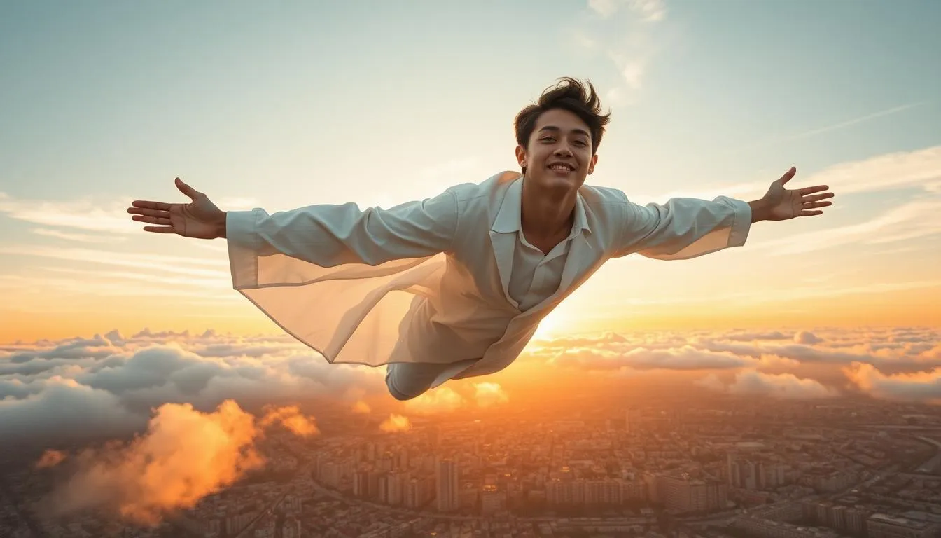 Perspektif Psikologi tentang Mimpi Terbang (c) Ilustrasi AI