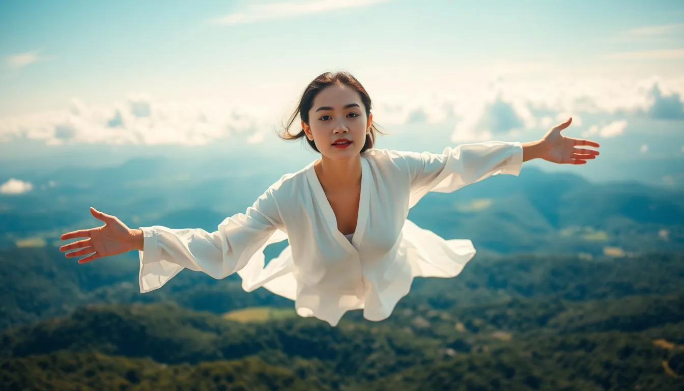 Perbedaan Mimpi Terbang dengan Mimpi Lainnya (c) Ilustrasi AI