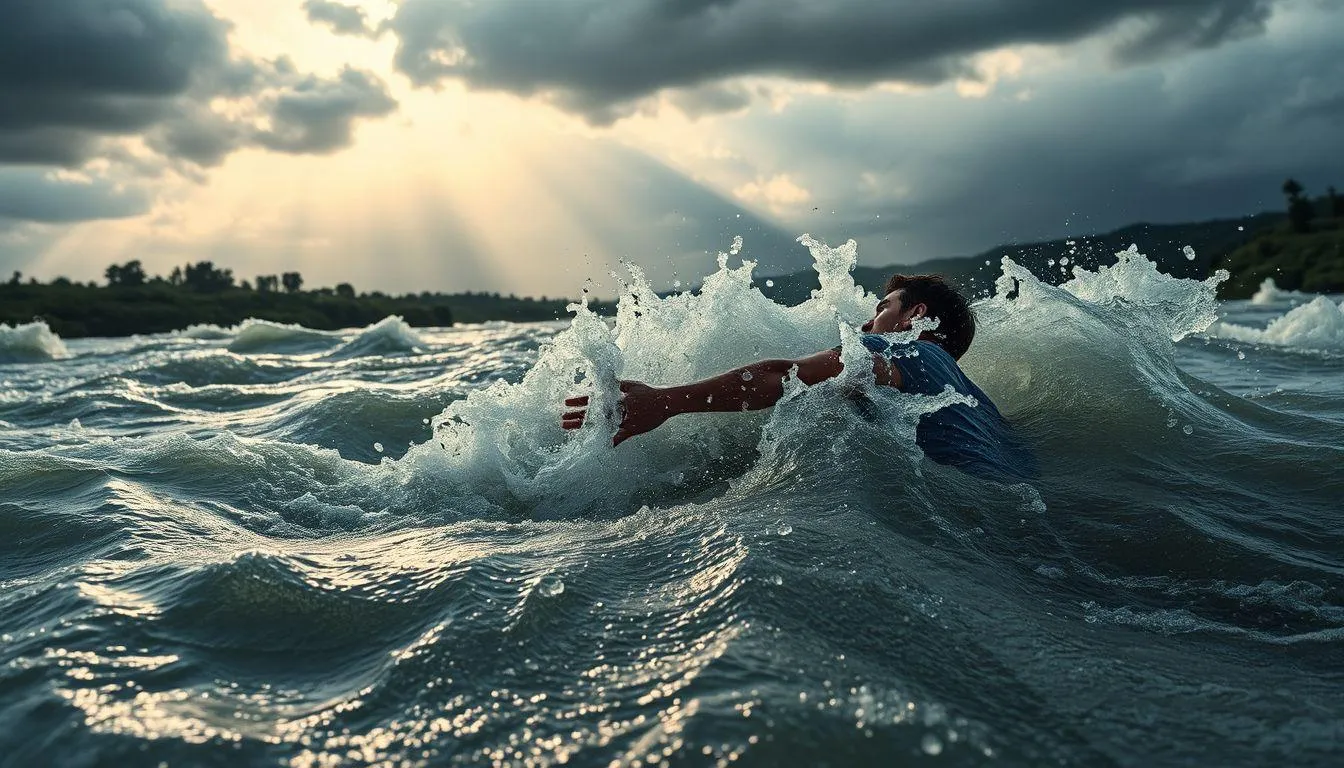 Jenis-Jenis Mimpi Terbawa Banjir dan Interpretasinya (c) Ilustrasi AI