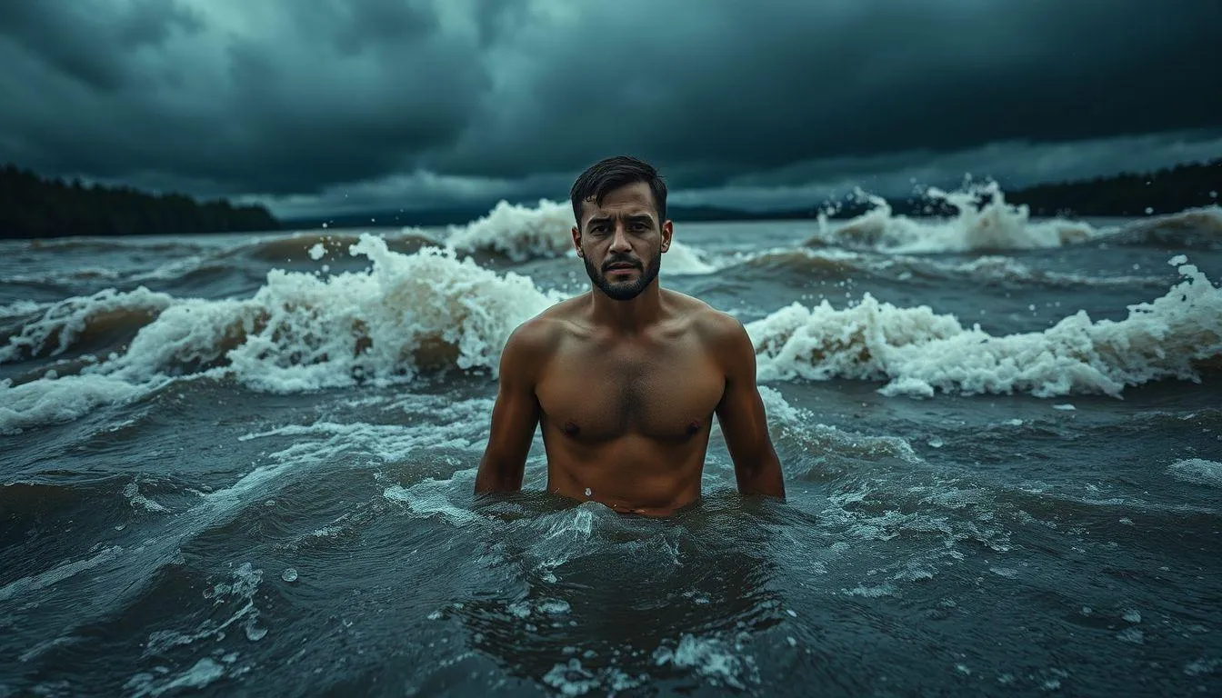 Makna Psikologis Mimpi Terjebak Banjir di Sungai (c) Ilustrasi AI