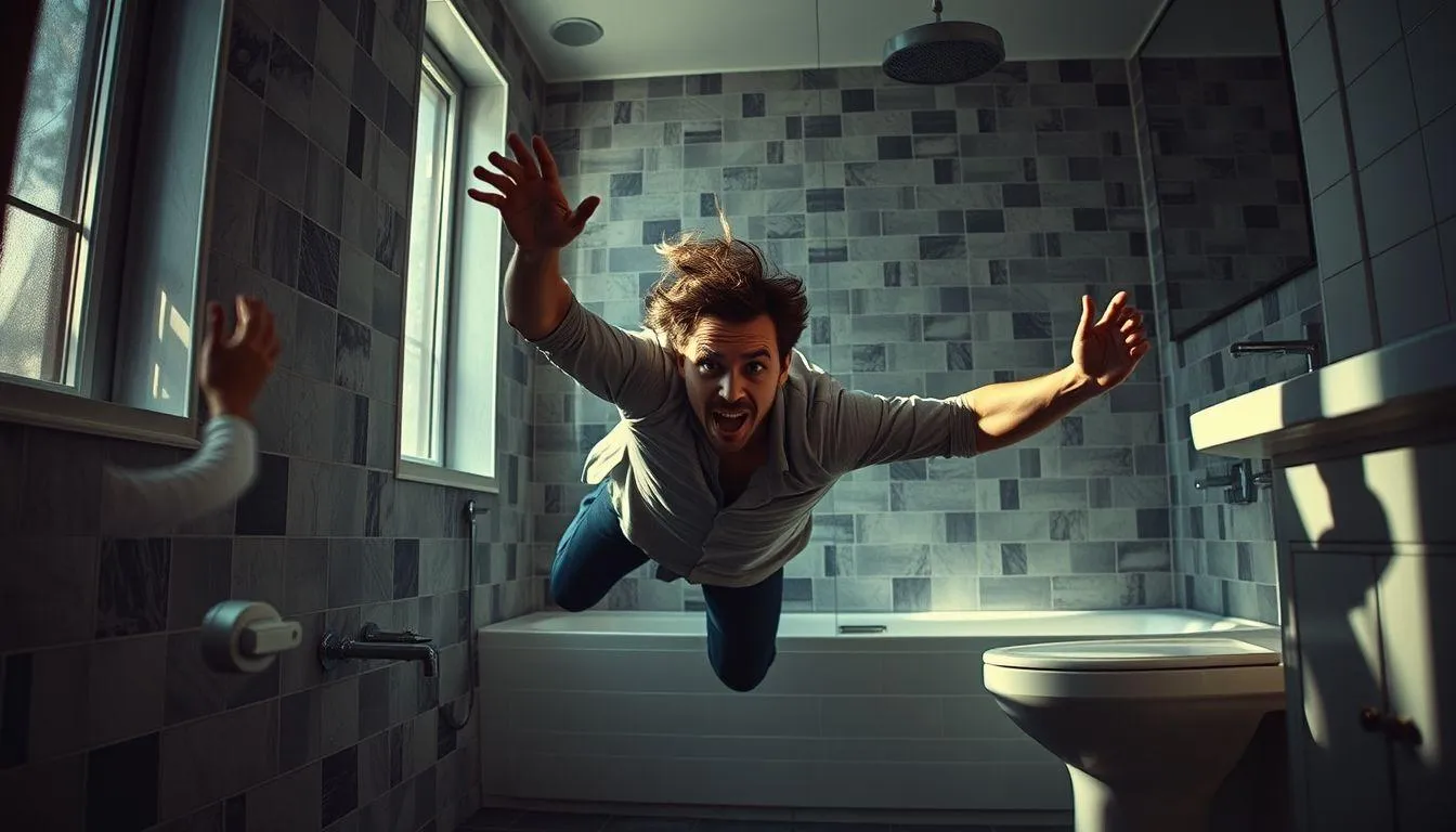 Pertanda dan Peringatan dalam Mimpi Terpeleset di Kamar Mandi (c) Ilustrasi AI