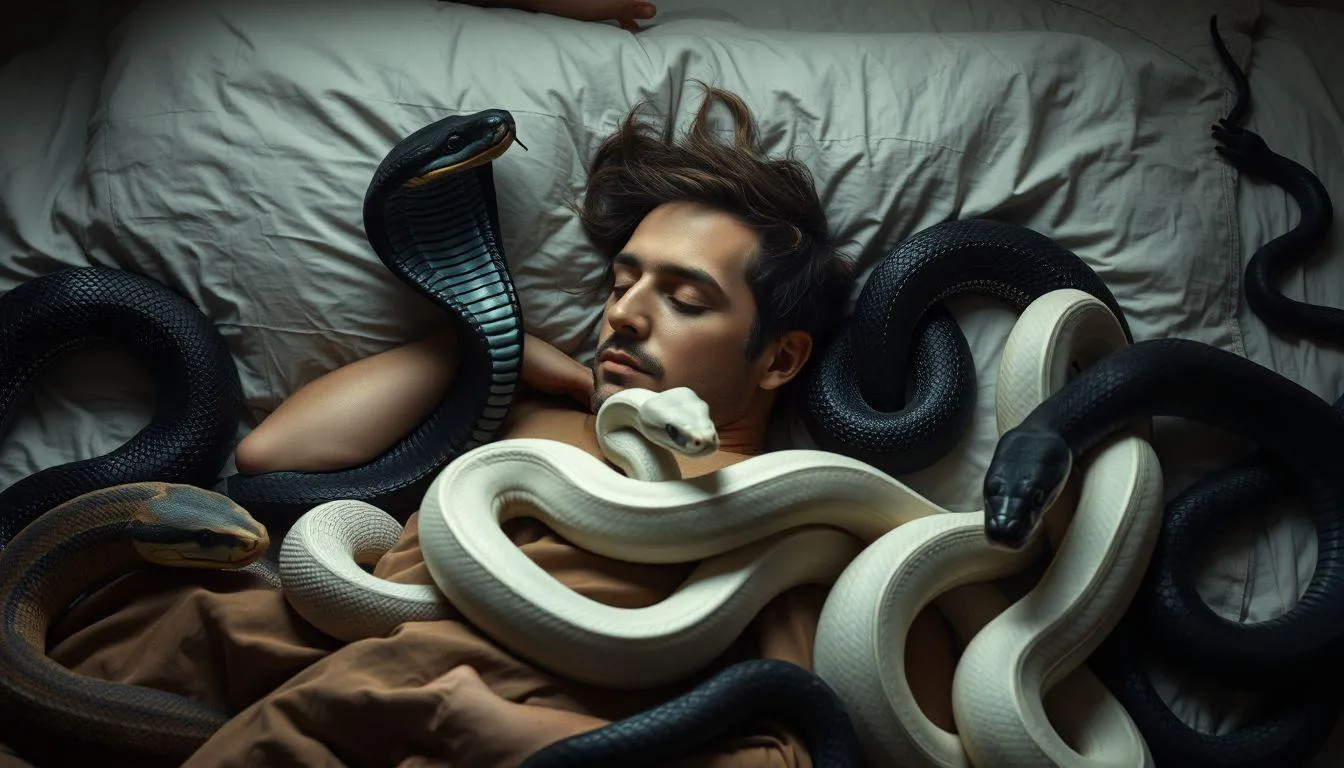 Makna Berdasarkan Jenis dan Warna Ular dalam Mimpi (c) Ilustrasi AI