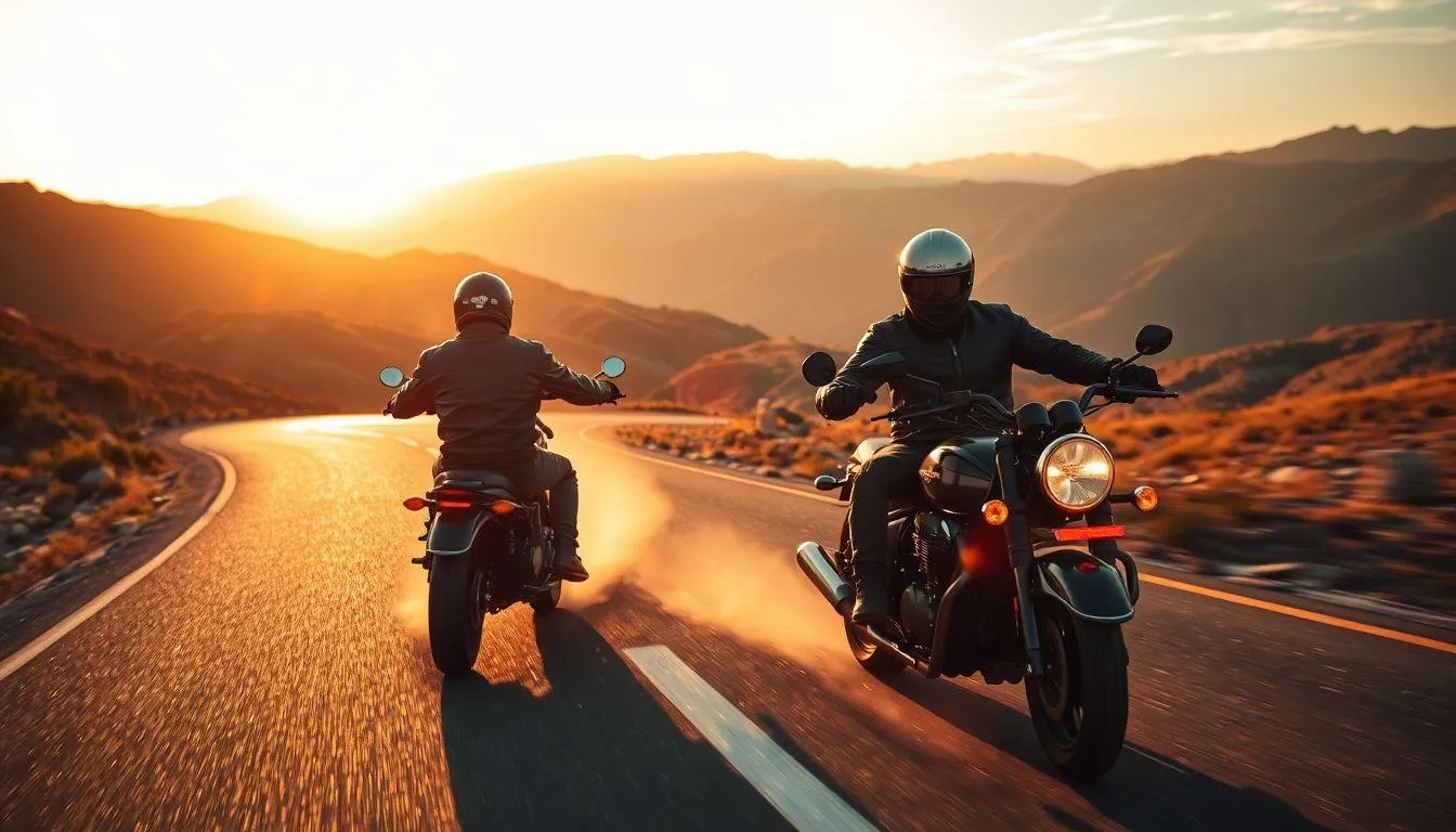 Makna Spiritual dan Psikologis Mimpi Touring Motor Bersama Teman (c) Ilustrasi AI