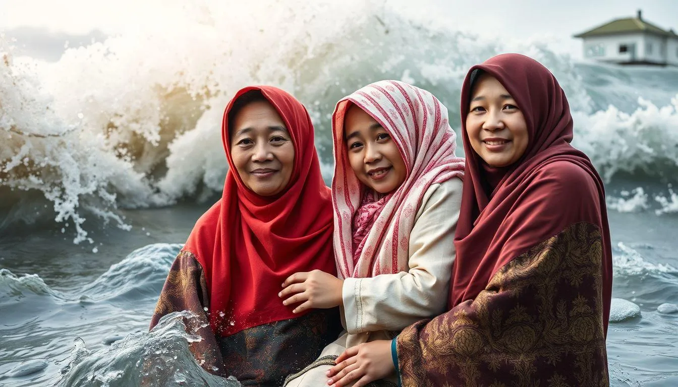 Hikmah dan Pelajaran dari Mimpi Tsunami (c) Ilustrasi AI