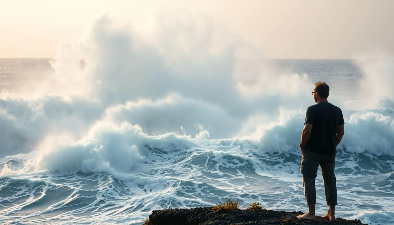 Variasi Mimpi Tsunami dan Banjir Beserta Artinya (c) Ilustrasi AI