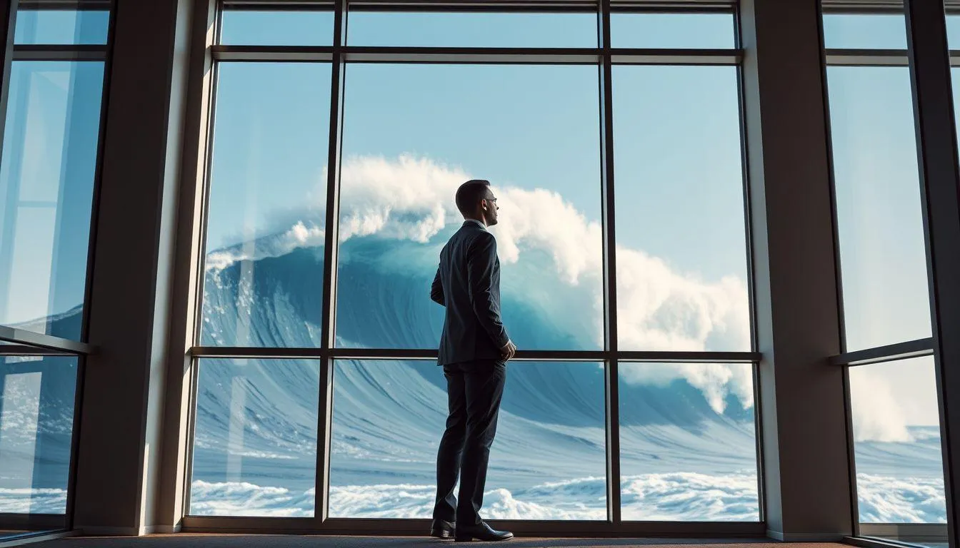 Tafsir Mimpi Tsunami di Siang Hari Menurut Primbon Jawa (c) Ilustrasi AI