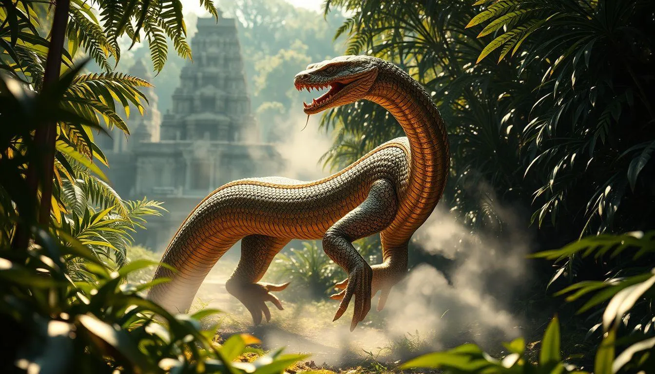 Simbolisme Ular dan Kaki dalam Mimpi (c) Ilustrasi AI