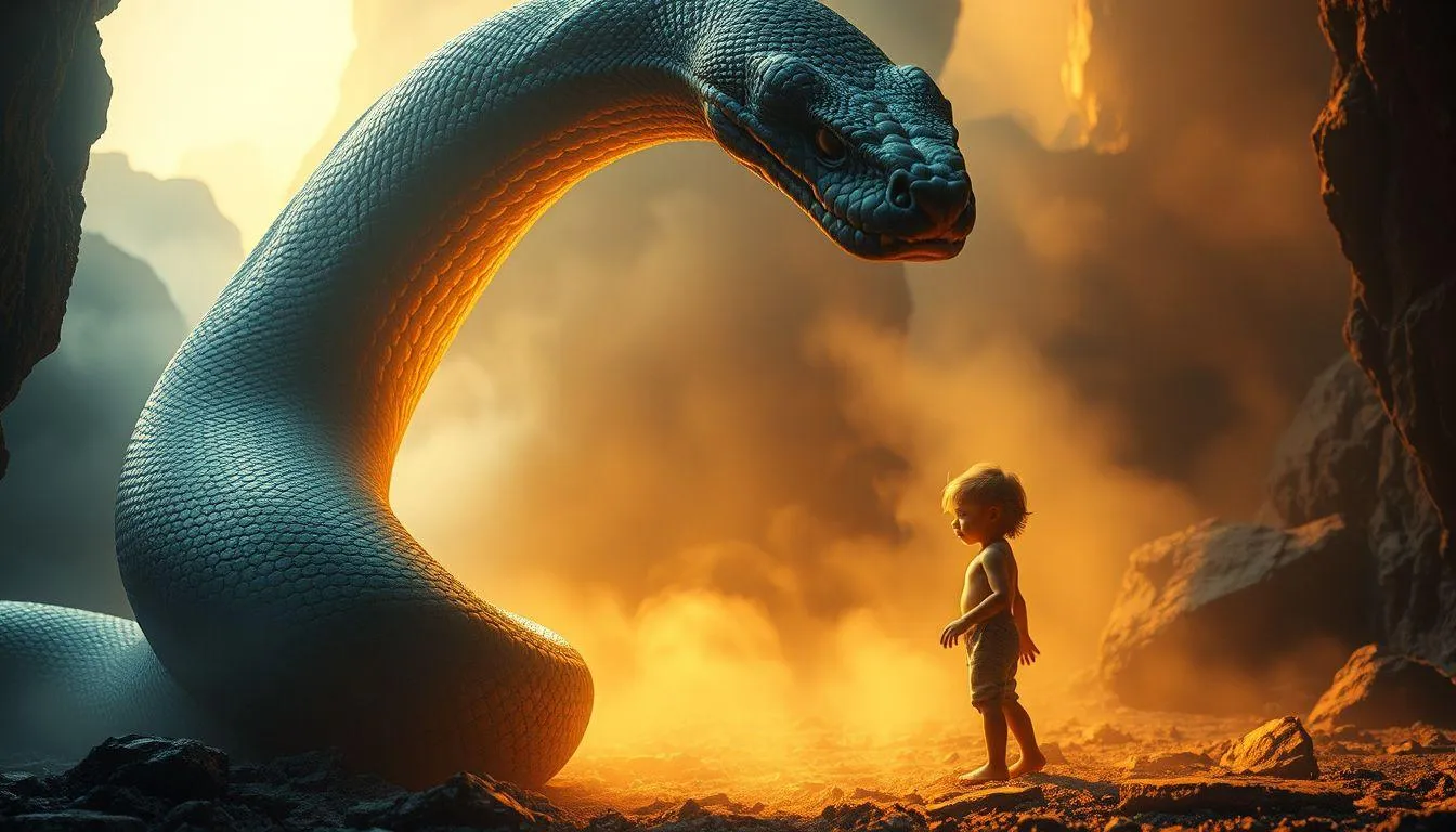 FAQ tentang Arti Mimpi Ular Berubah Jadi Anak Kecil (c) Ilustrasi AI