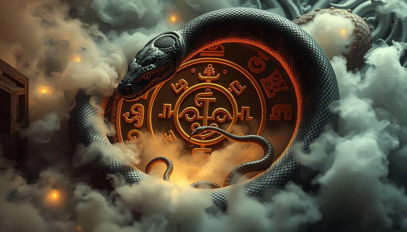 Pengertian dan Makna Dasar Mimpi Ular (c) Ilustrasi AI