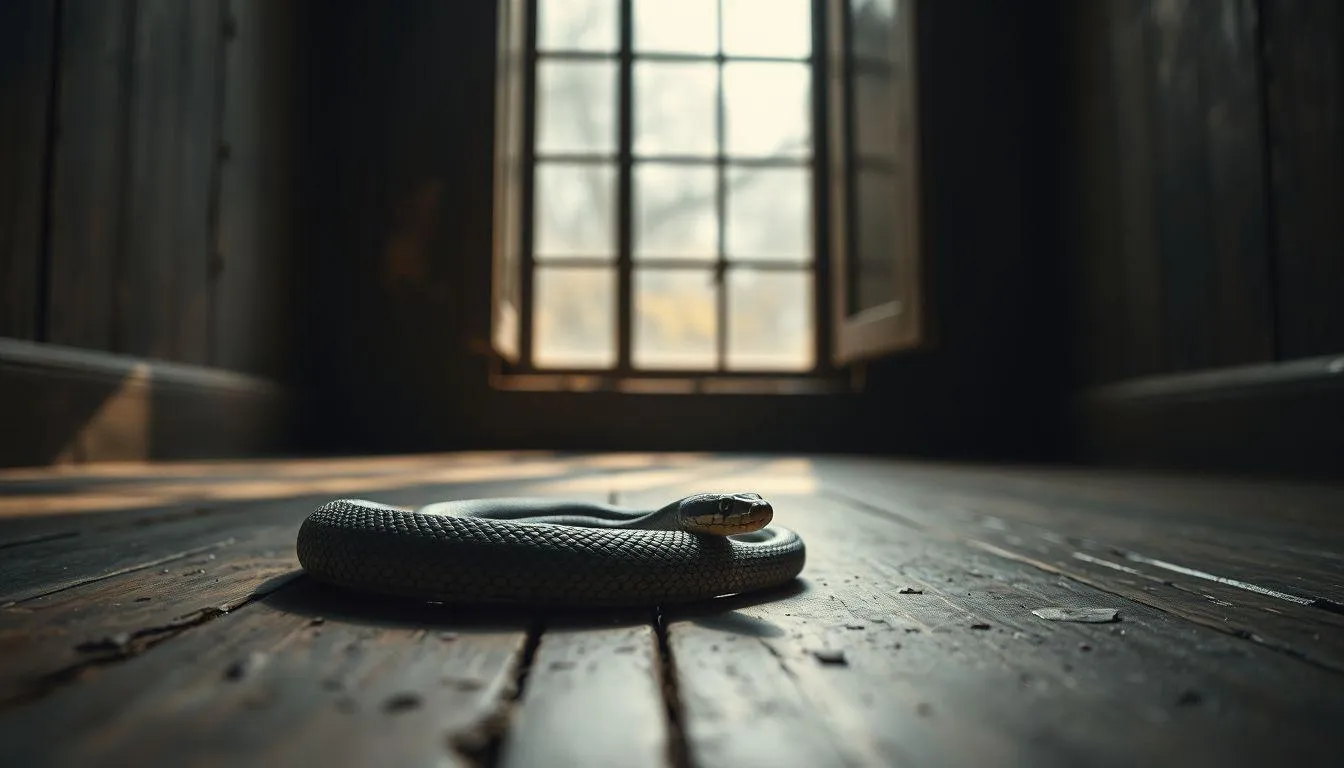 Arti Mimpi Ular Kecil dan Maknanya (c) Ilustrasi AI