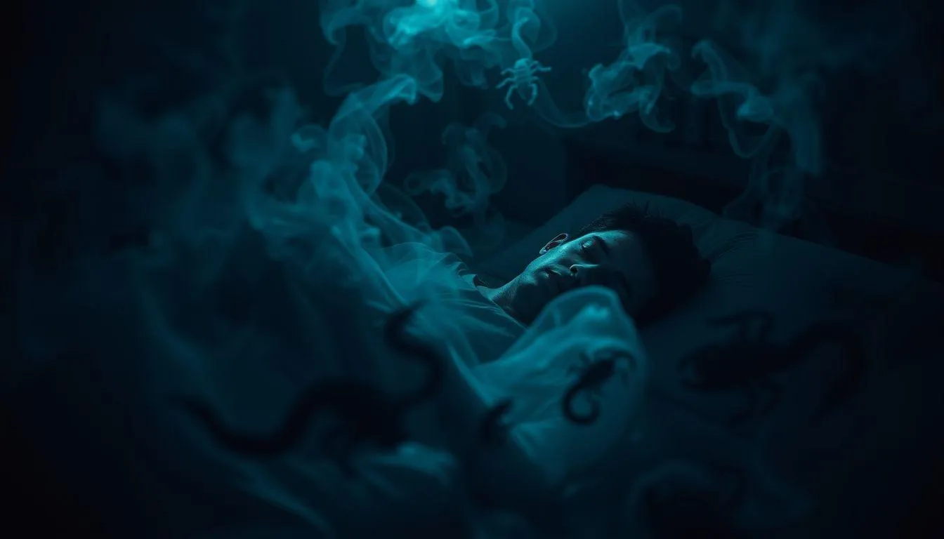 Jenis-jenis Mimpi Ular dan Kalajengking Beserta Maknanya (c) Ilustrasi AI