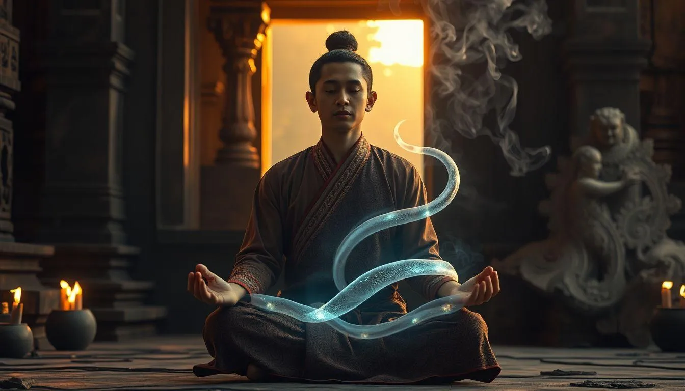 Makna Mimpi Ular Masuk Kedalam Tubuh Menurut Primbon Jawa (c) Ilustrasi AI