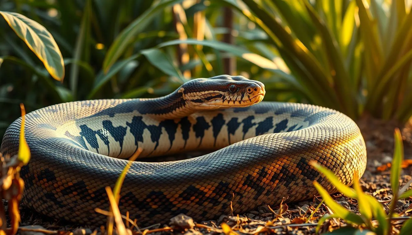 Tafsir Mimpi Ular Sawa Besar Menurut Islam (c) Ilustrasi AI