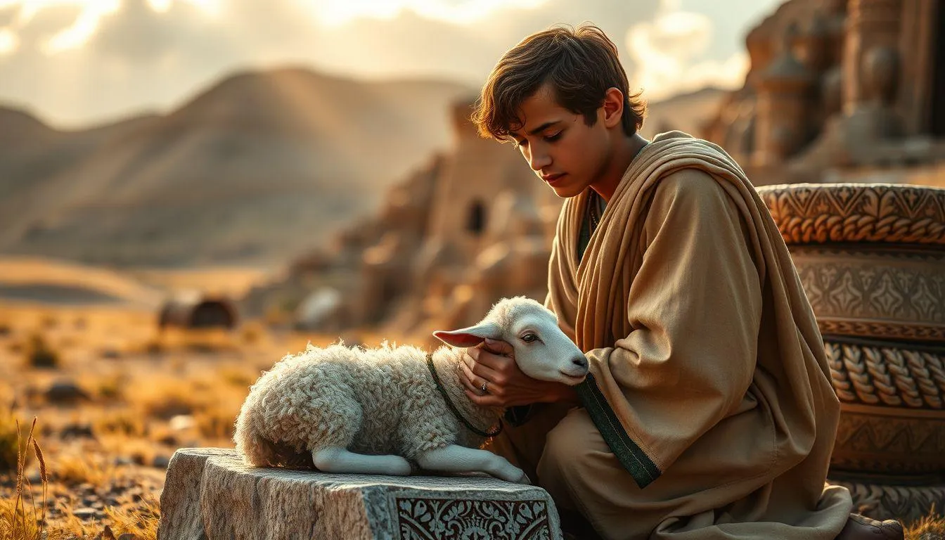 Sejarah Biblika Nama Abel (c) Ilustrasi AI