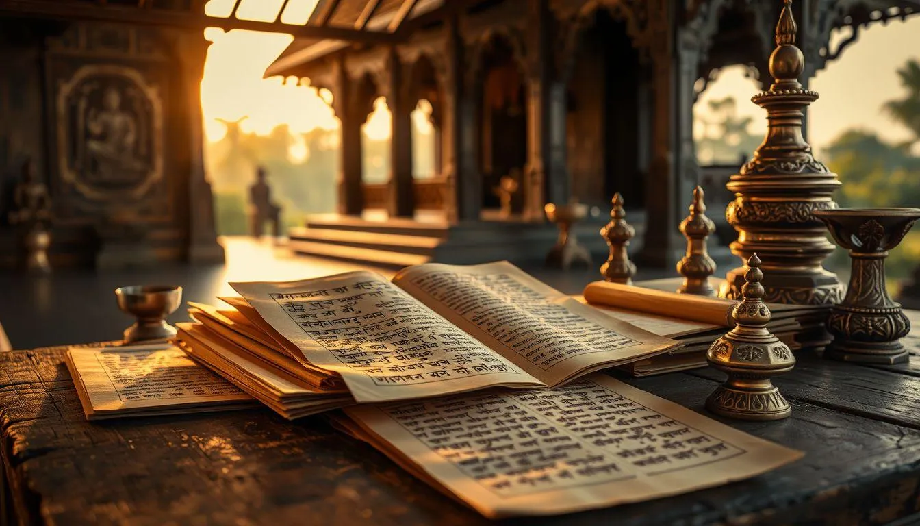 Asal Usul Bahasa Sansekerta dalam Penamaan (c) Ilustrasi AI