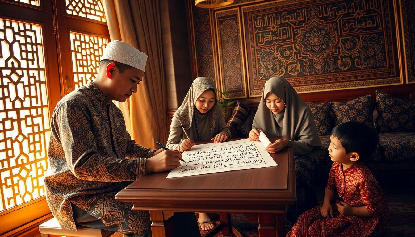 Rangkaian Nama dengan Abiyyu (c) Ilustrasi AI