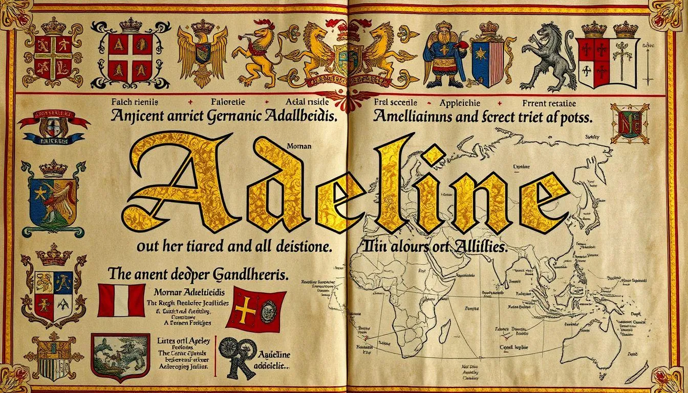 Asal Usul dan Sejarah Nama Adeline (c) Ilustrasi AI