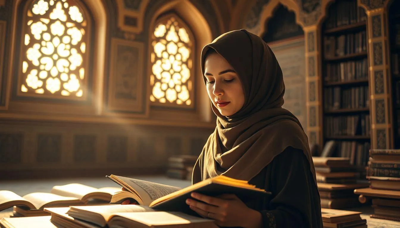 Relevansi Nama Adiba dengan Nilai-Nilai Al Quran (c) Ilustrasi AI