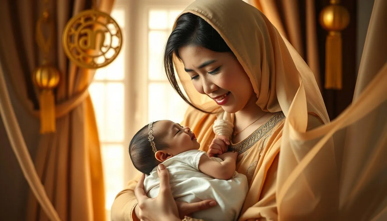 Rangkaian Nama Belakang dengan Aishwa (c) Ilustrasi AI