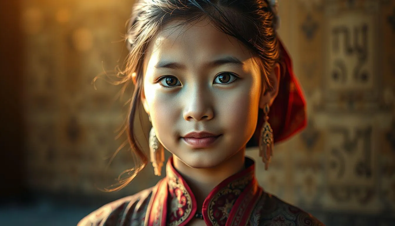 Inspirasi Rangkaian Nama Aksara untuk Anak Perempuan (c) Ilustrasi AI