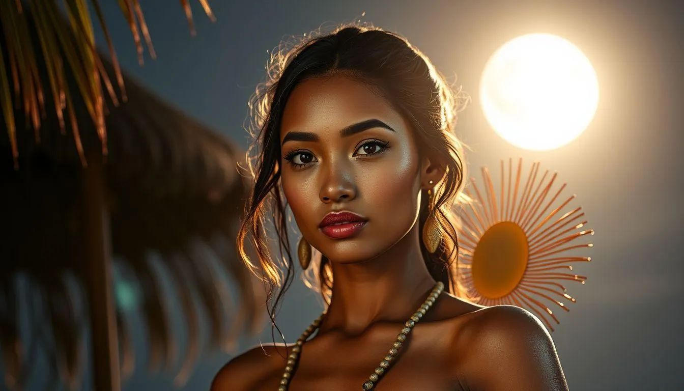 Asal Usul dan Makna Nama Aluna (c) Ilustrasi AI