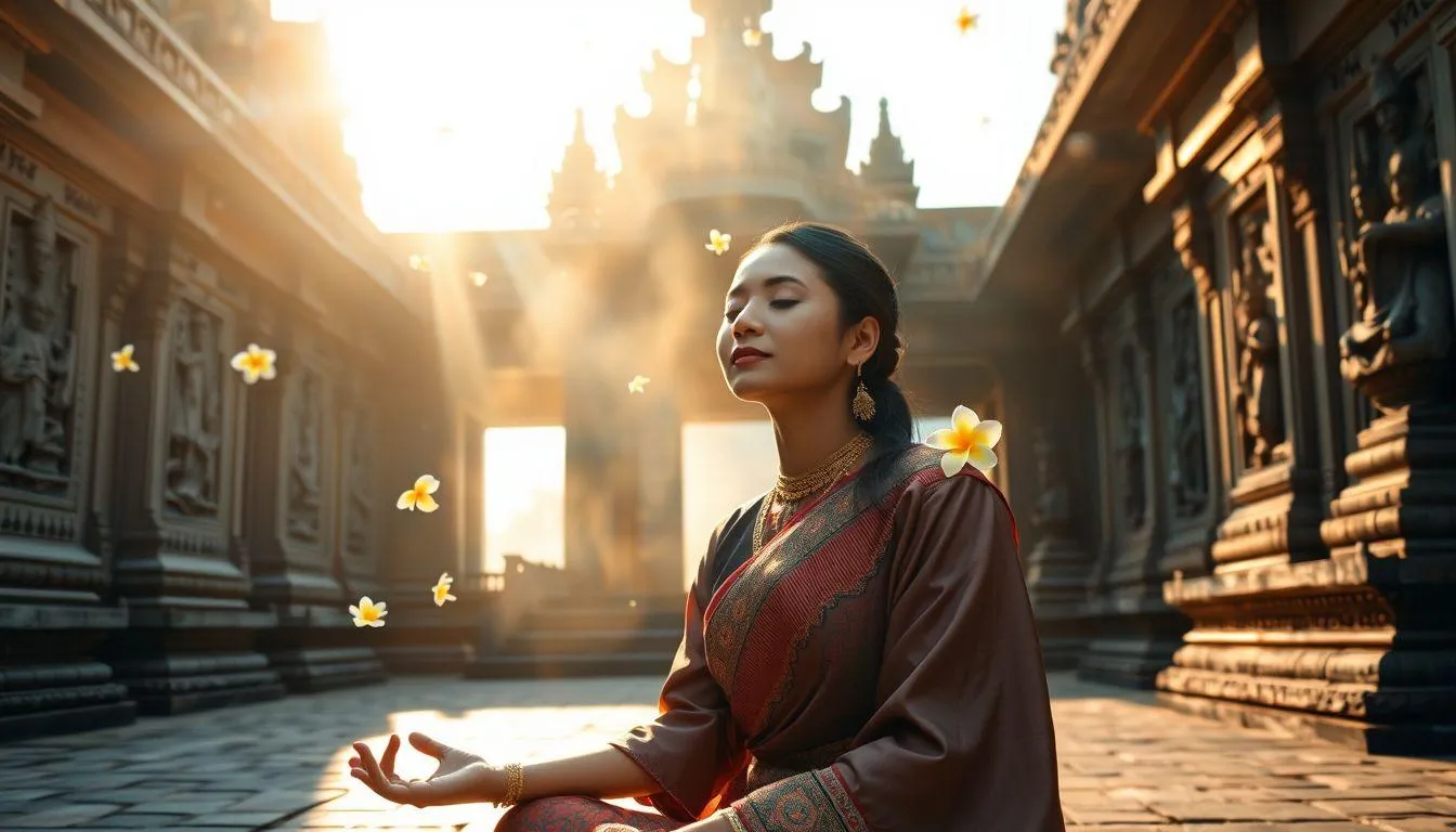 Filosofi dan Spiritualitas Nama Ambar (c) Ilustrasi AI